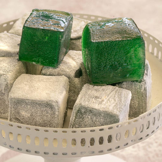 Turkish Delight with Mint Flavored - TurkishTaste.com