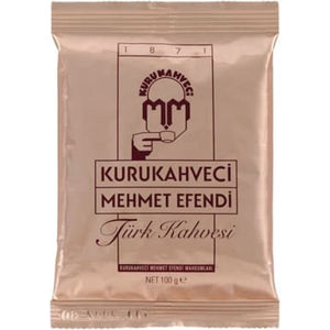 Turkish Coffee Kurukahveci Mehmet Efendi 100g - TurkishTaste.com