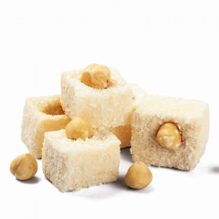 Turkish Delight with Hazelnut Flavored - TurkishTaste.com
