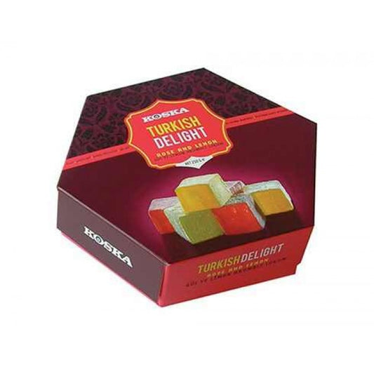 Turkish Delight with Rose, Mint and Lemon Flavored - TurkishTaste.com