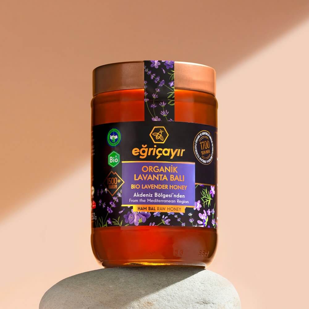 Organic Lavender Flower Honey