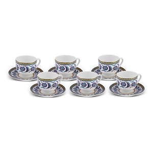 Turkish Coffee Cup Set - Ottoman Tulip