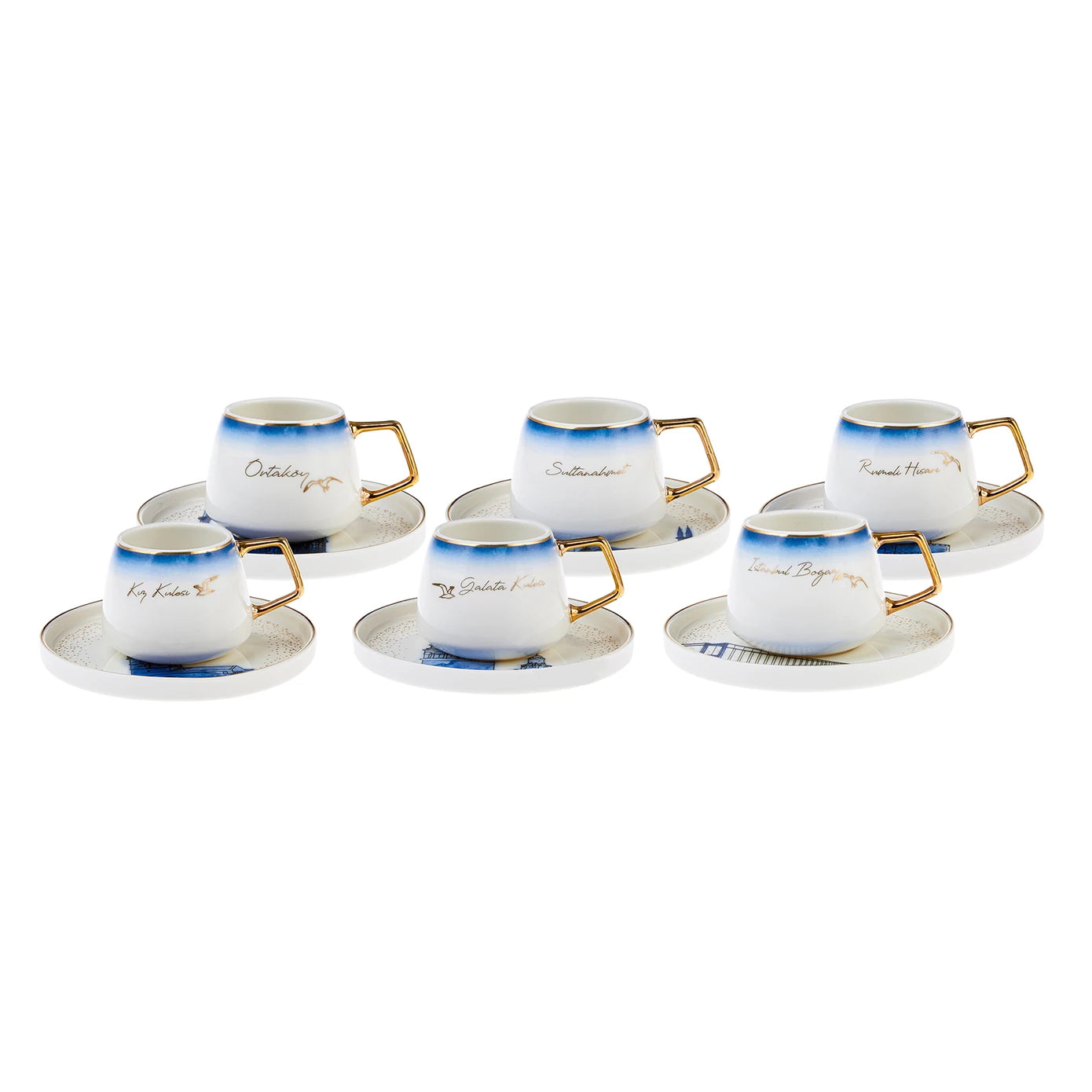 Turkish Coffee Cup Set - Istanbul