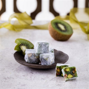 Double Pistachio Kiwi Turkish Delight - TurkishTaste.com