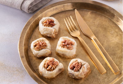 Fresh Pasha Baklava with Walnut