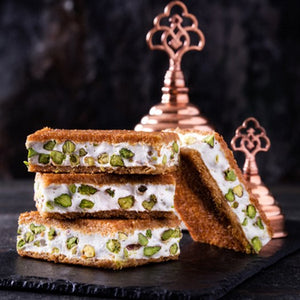 Milky Ottoman Kadayif with Pistachio - TurkishTaste.com