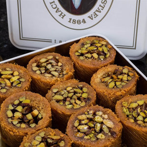 Halep Kadayif with Pistachio - TurkishTaste.com