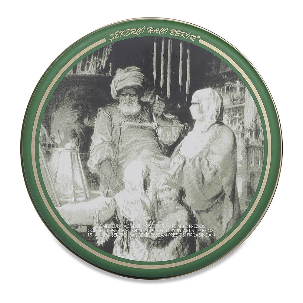 Almond Paste in Metal Gift Box - TurkishTaste.com