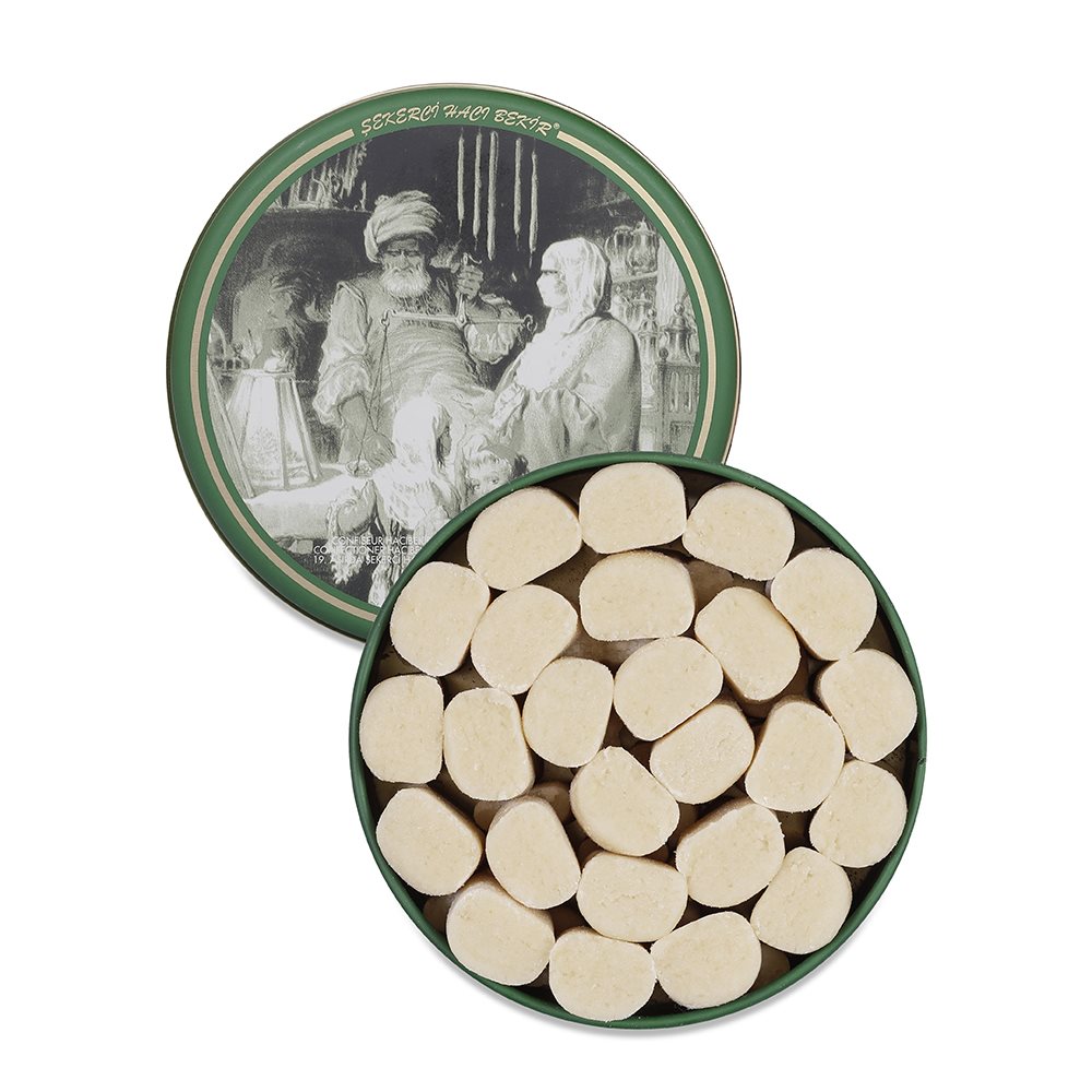 Almond Paste in Metal Gift Box - TurkishTaste.com
