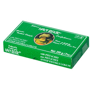Turkish Delight with Extra Pistachio - TurkishTaste.com
