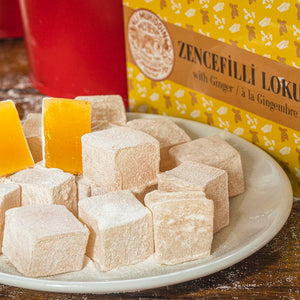 Turkish Delight with Ginger - TurkishTaste.com