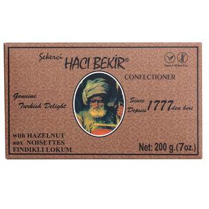 Turkish Delight with Hazelnut - TurkishTaste.com