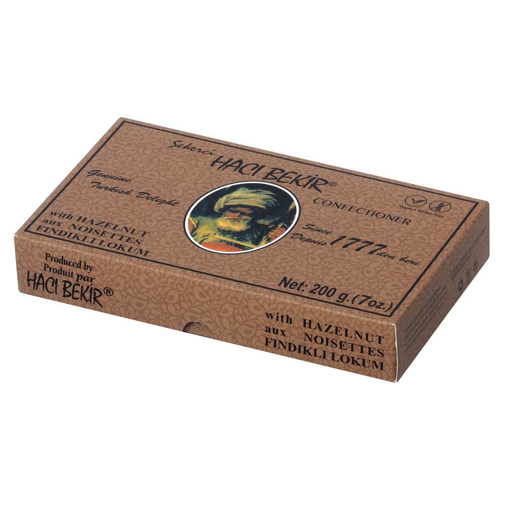 Turkish Delight with Hazelnut - TurkishTaste.com