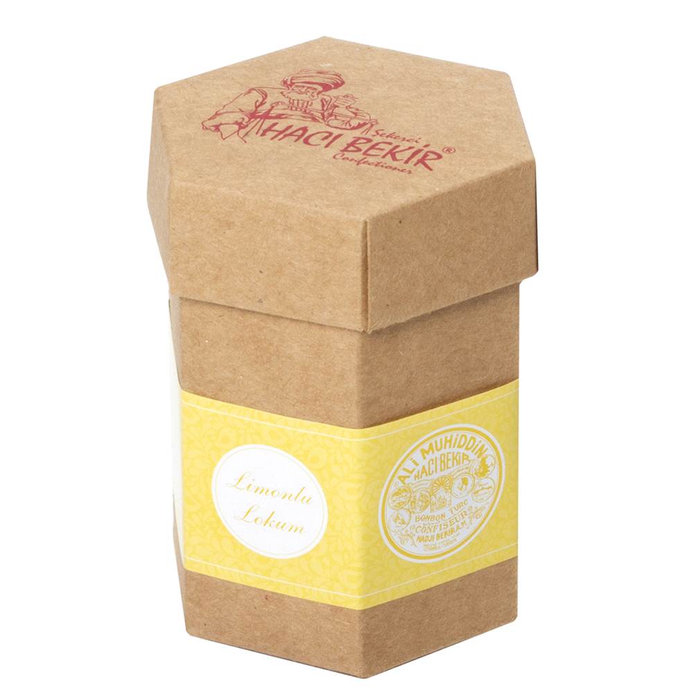 Turkish Delight with Lemon Flavored - TurkishTaste.com