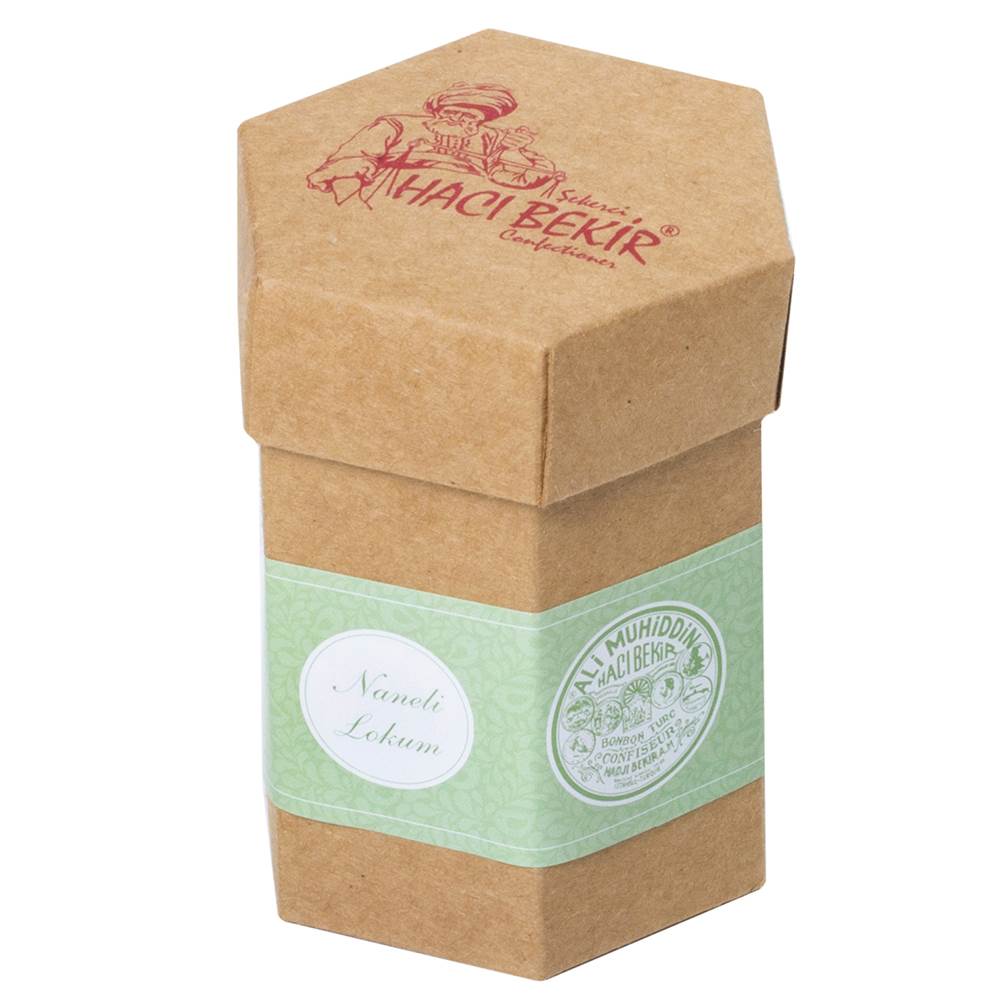 Turkish Delight with Mint Flavored - TurkishTaste.com
