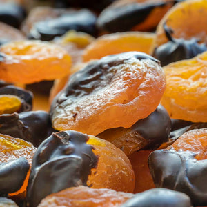 Dark Chocolate Coated Apricot Candy - TurkishTaste.com