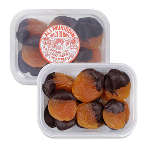 Dark Chocolate Coated Apricot Candy - TurkishTaste.com