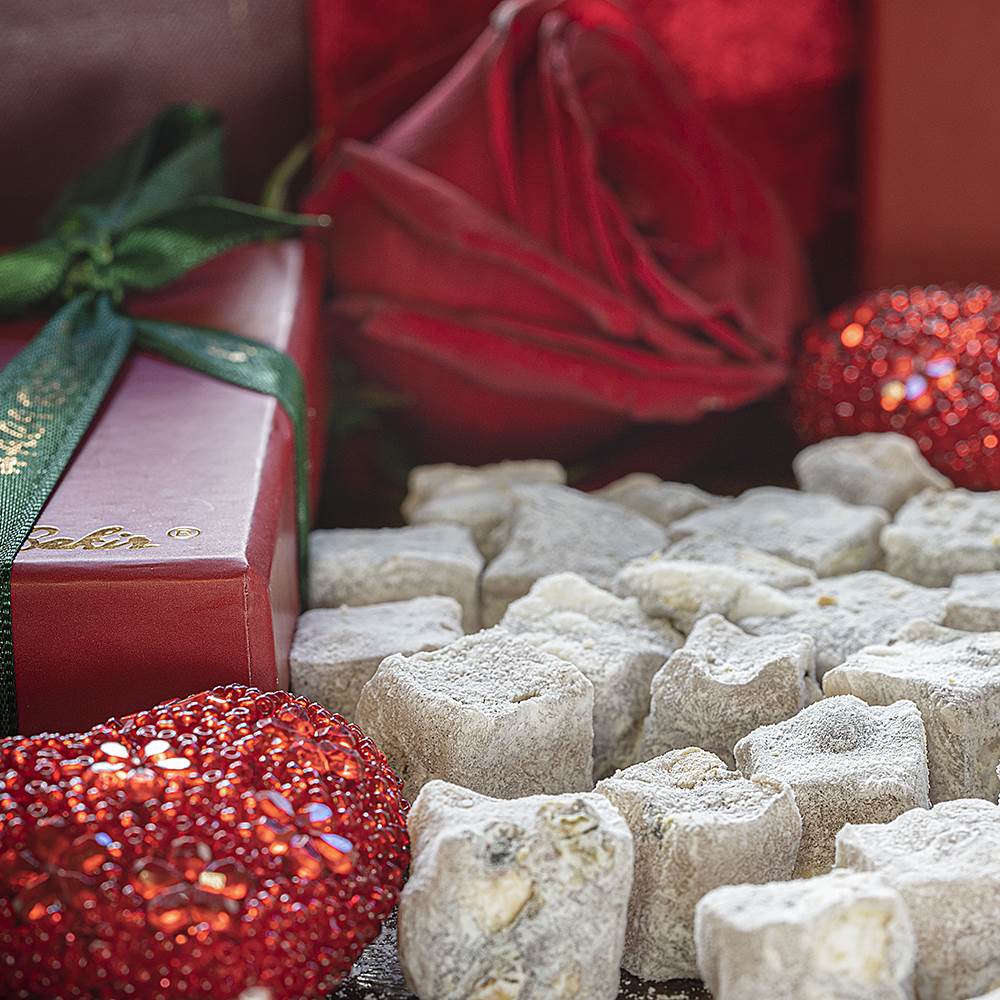 Turkish Delight with Pistachio - TurkishTaste.com