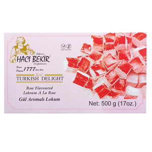 Turkish Delight with Rose Flavored - TurkishTaste.com