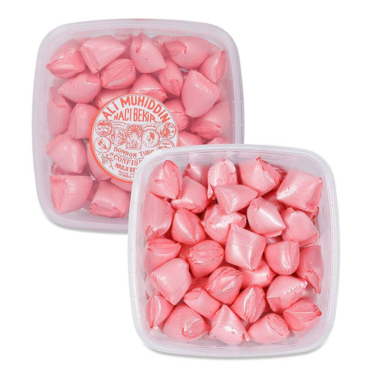 Strawberry Flavored Turkish Akide Candy - TurkishTaste.com