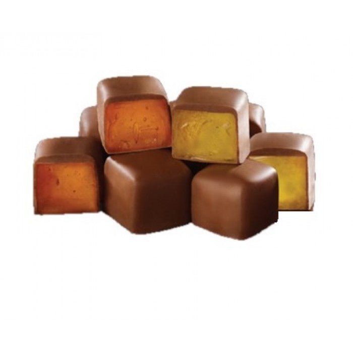 Turkish Delight Lemon and Orange Flavored Chocolate Coated - TurkishTaste.com