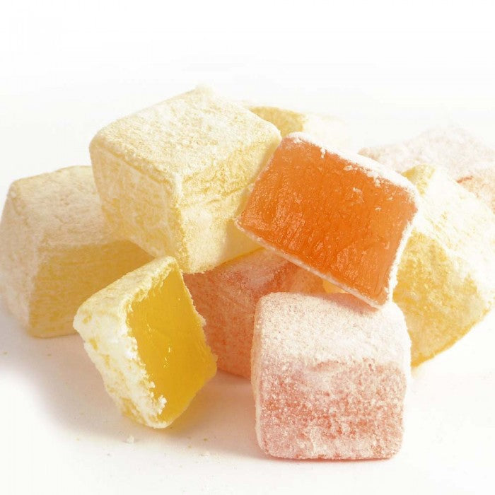 Turkish Delight with Orange and Lemon Flavored - TurkishTaste.com
