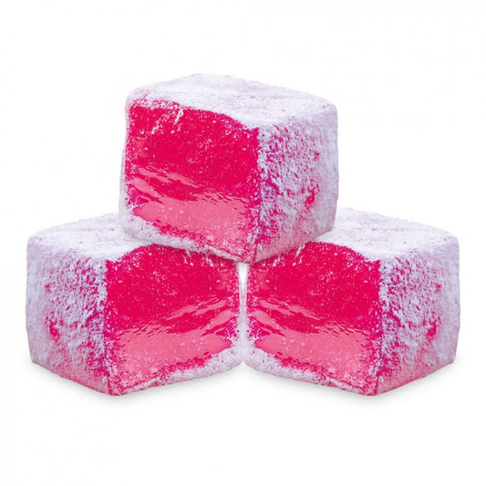 Turkish Delight with Rose Flavored - TurkishTaste.com