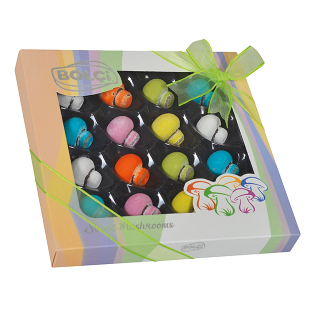 Colorful Mushroom Chocolate Dragee
