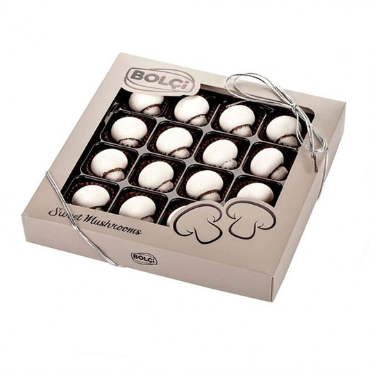 White Mushroom Chocolate Dragee