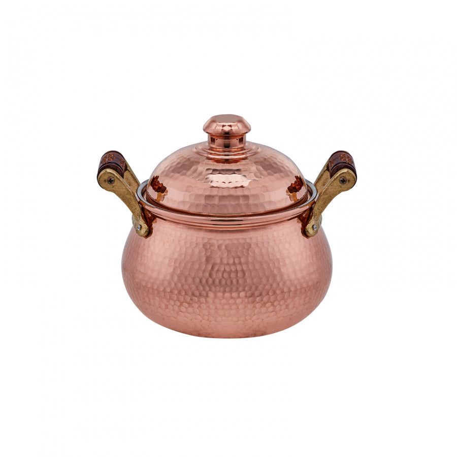 Handmade Copper Saucepan - Sphere