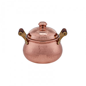 Handmade Copper Saucepan - Sphere