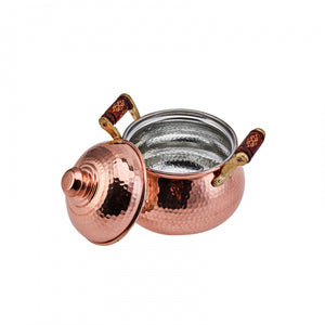 Handmade Copper Saucepan - Sphere