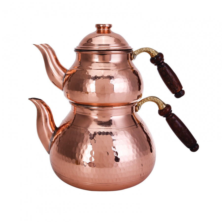 Handmade Copper Teapot (Caydanlik)