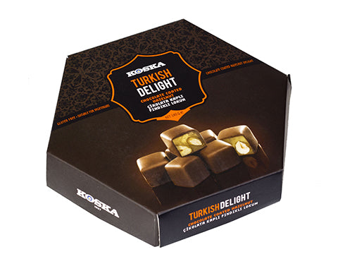 Turkish Delight Double Hazelnut Chocolate coated