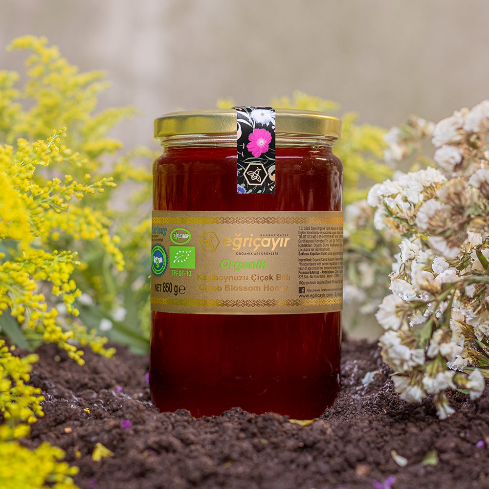 Organic Carob Flower Honey - TurkishTaste.com