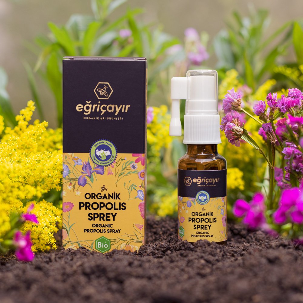 Organic Propolis Throat Spray - TurkishTaste.com