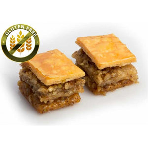 Fresh Gluten Free Baklava with Walnuts - TurkishTaste.com