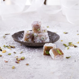 Double Pistachio Roasted Turkish Delight - TurkishTaste.com