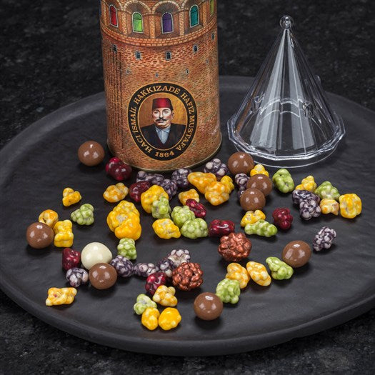 Assorted Dragee Galata Shaped Box - TurkishTaste.com