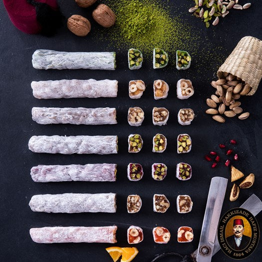 Orange Hazelnut Turkish Delight - TurkishTaste.com