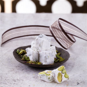 Double Pistachio Milky Turkish Delight - TurkishTaste.com