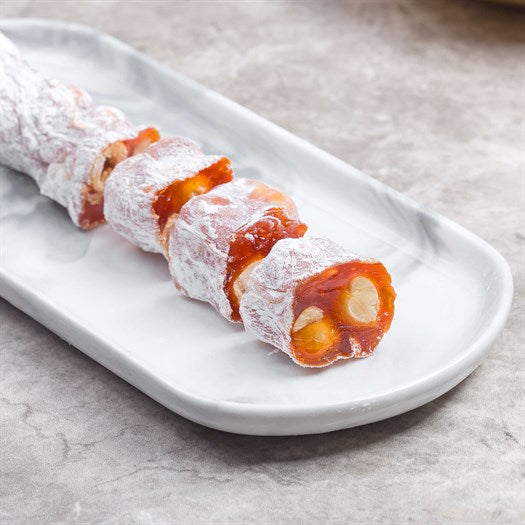 Orange Hazelnut Turkish Delight - TurkishTaste.com