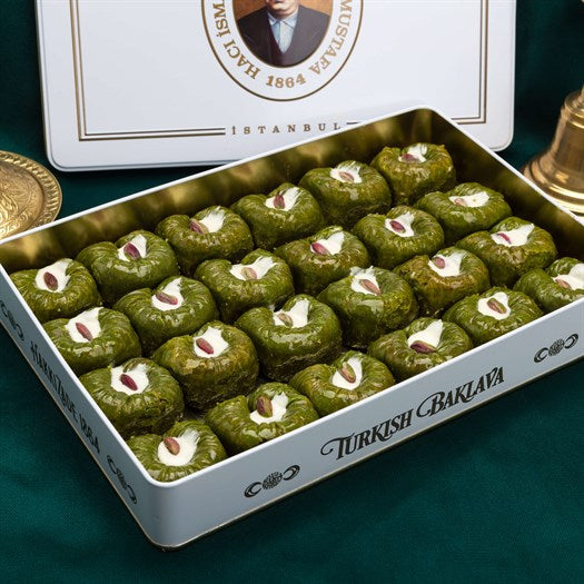Sultan Pistachio in Metal Gift Box - TurkishTaste.com