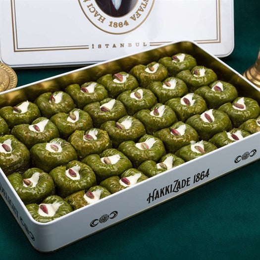 Sultan Pistachio in Metal Gift Box - TurkishTaste.com