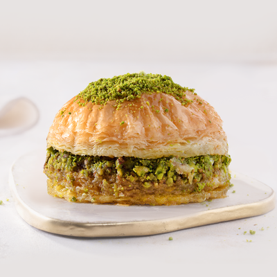 Baklava Burger with Pistachio