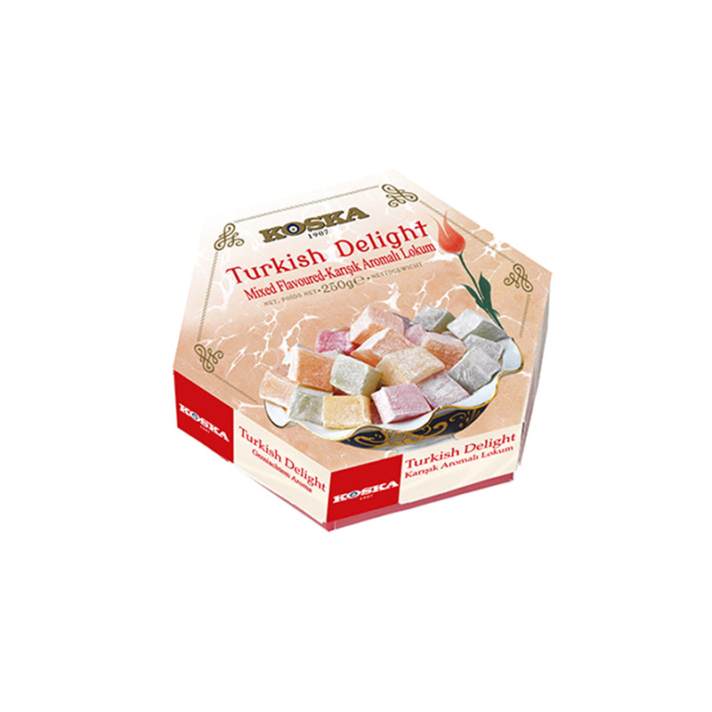 Turkish Delight with Mixed Fruit Flavored