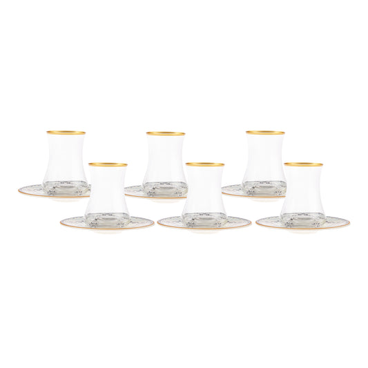 Turkish Tea Cup Set - Seljuq Design — 2