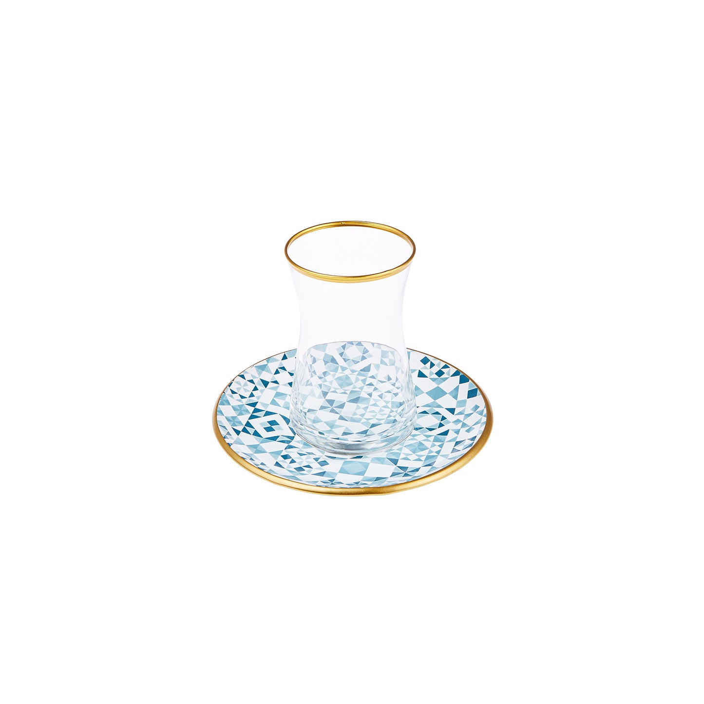 Turkish Tea Cup Set - Colorful — 2