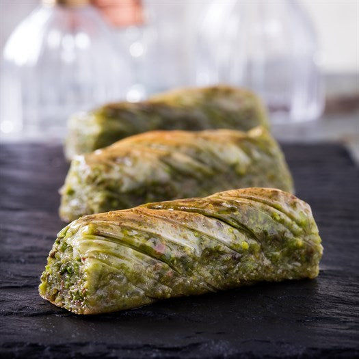 Pistachio Twister Baklava - TurkishTaste.com
