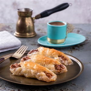 Butterfly Baklava with Walnut - TurkishTaste.com